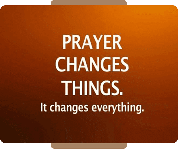 Encouraging message on orange background